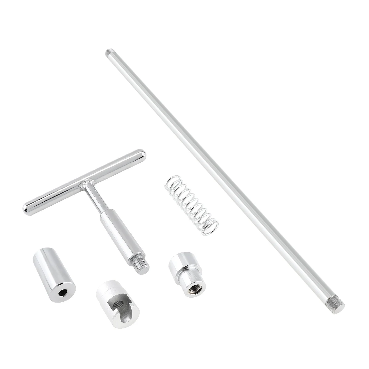 

Lengthen Steel + Plastic T-type Car Door Body Pulling Paintless Dent Repair Device Removal Tool Kit with 18 Blue Tabs