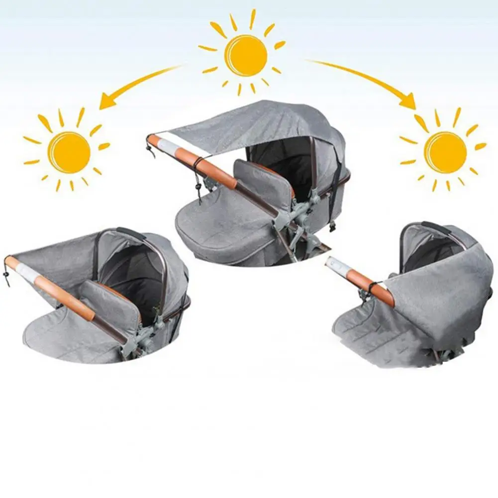 

Baby Sunshade Waterproof Sun Protection Long-lasting Stroller Sun Shade Cover for Baby Accessories