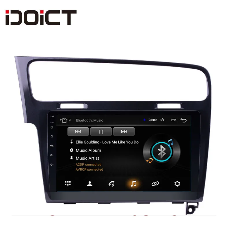 Автомобильный DVD плеер IDOICT Android 8 1 с GPS навигацией мультимедийный проигрыватель