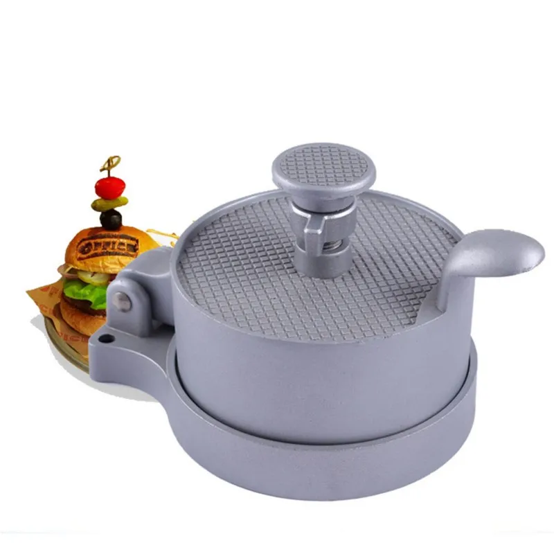 Кухонный пресс инструмент для мяса гамбургеров из алюминиевого сплава машина