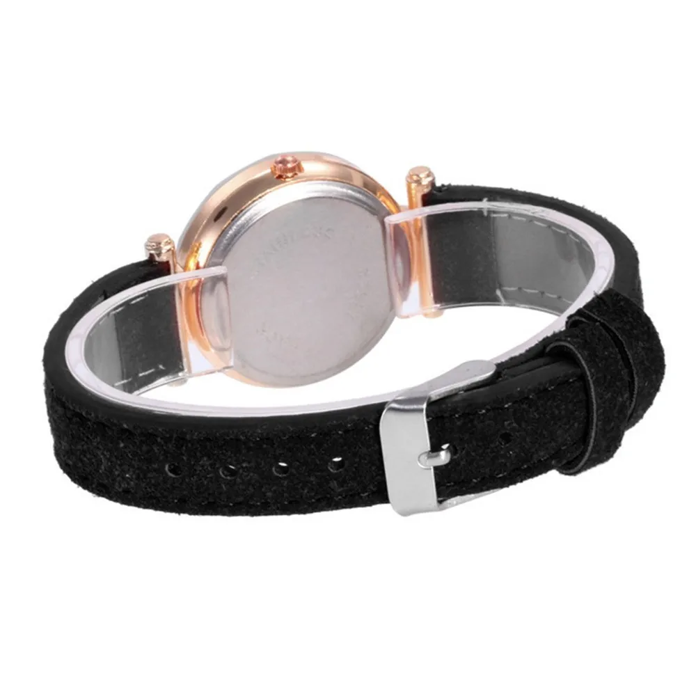 

Watch For Women Stylish Reloj Unisex Stars Little Point Frosted Belt Watch Dotted With Roman Scale Watch Relogio Feminino