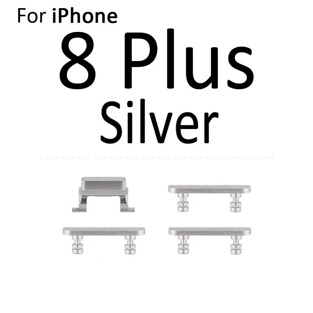 Боковая кнопка для iPhone 8 Plus SE 2020 включения и выключения громкости бесшумный
