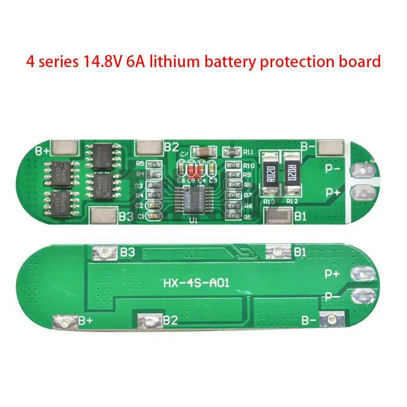 18650 Защитная плата зарядного устройства литиевой батареи PCB BMS модуль защиты