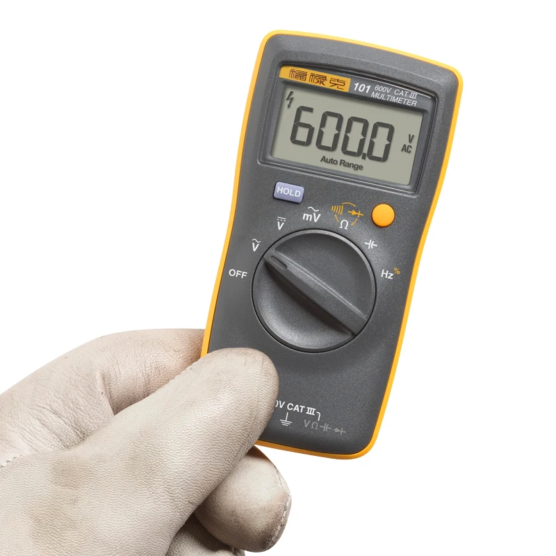 [Новинка 100%] цифровой мини-мультиметр Fluke 101 с автоматическим выбором диапазона