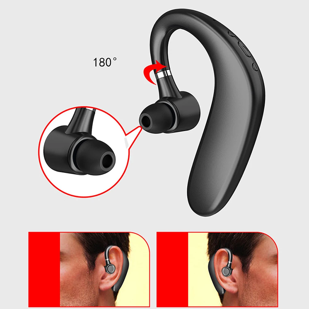 Bluetooth-гарнитура наушники с шумоподавлением без рук мини беспроводные крючком
