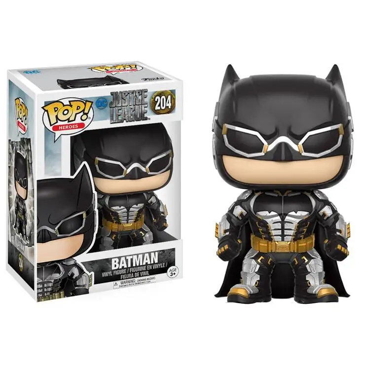 Funko Pop Подарки для женщин куклы Лига мира флэш чудо-женщина Аквамен Брюс Уэйн аниме детская игрушка