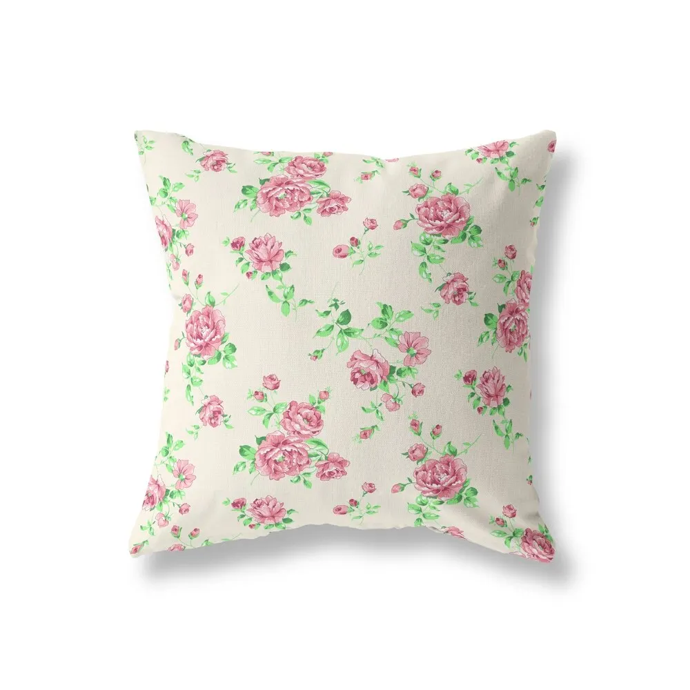 Pillowcase Night Tender Lily Marlene beige 7509-2 Coarse calico 120g. lane new Bedding On the pillow | Дом и сад