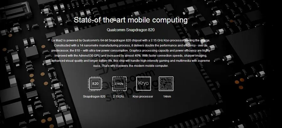 Letv LeEco Le Max 2X820/Le Pro 3X720/X722 Android 6,0 4G LTE Смартфон быстрая зарядка Touch ID Поддержка Google playstore