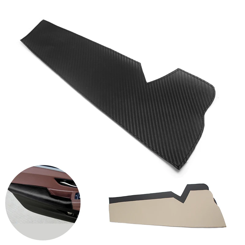 

Car Microfiber Leather Interior Driving Side Door Handle Armrest Panel Pull Cover Trim For BMW 5 Series F10 F18 2011 2012 - 2017