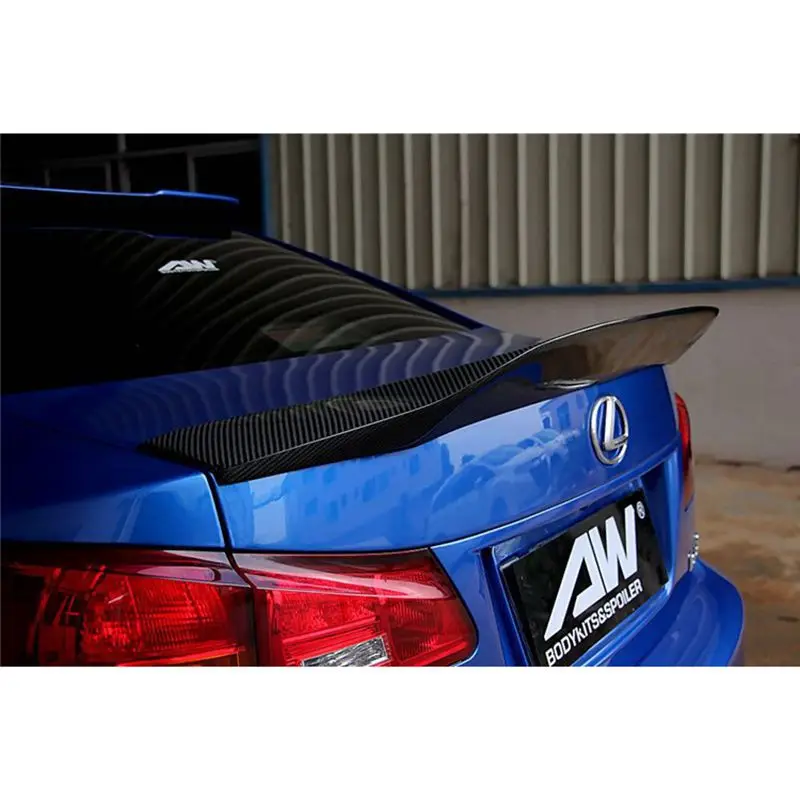 Хвост из углеродного волокна крыло задний спойлер для lexus is250 is300 IS300 IS350 2007 2008 2009 2010 2011 2012