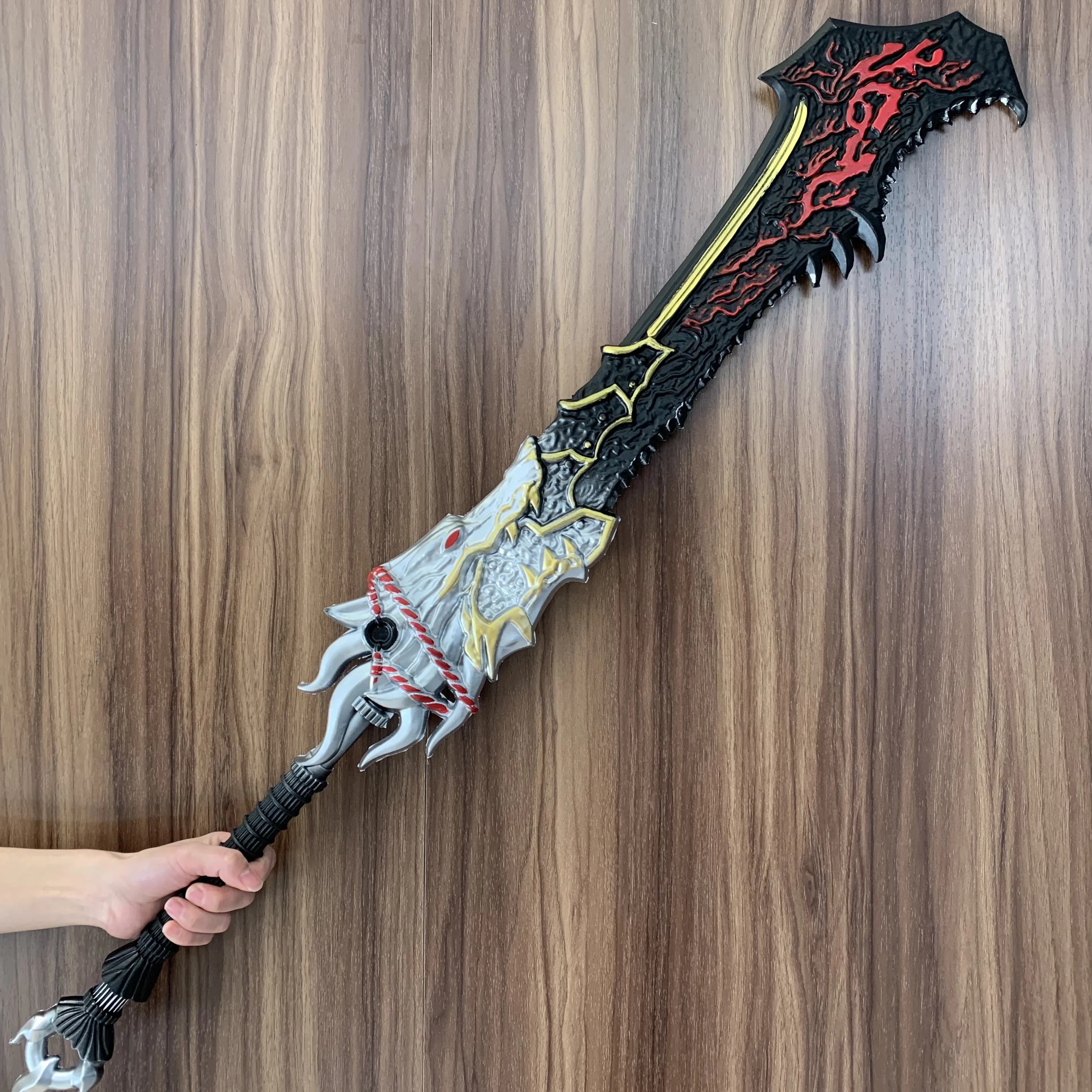 1:1 игра Naraka Bladepoint меч косплей боевой топор брезентовый безопасное полиуретановое