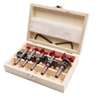 Набор твердосплавных сверл для работ по дереву, комплект из 15 насадок для открывания отверстий на петлях, регулируемых размеров, 15 мм, 20 мм, 25 мм, 30 мм, 35 мм