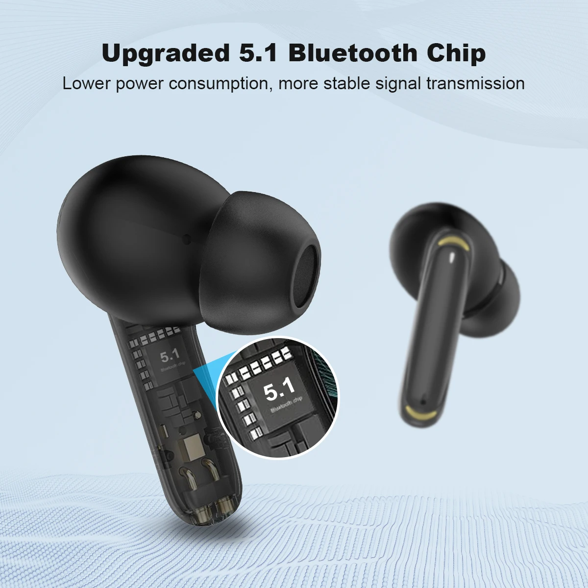 TWS-наушники с шумоподавлением и поддержкой Bluetooth 5 1 | Электроника