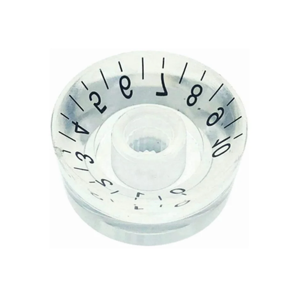 4 pcs transparent speed control knob tone volume control knöpfe für lp sg e gitarre free global shipping