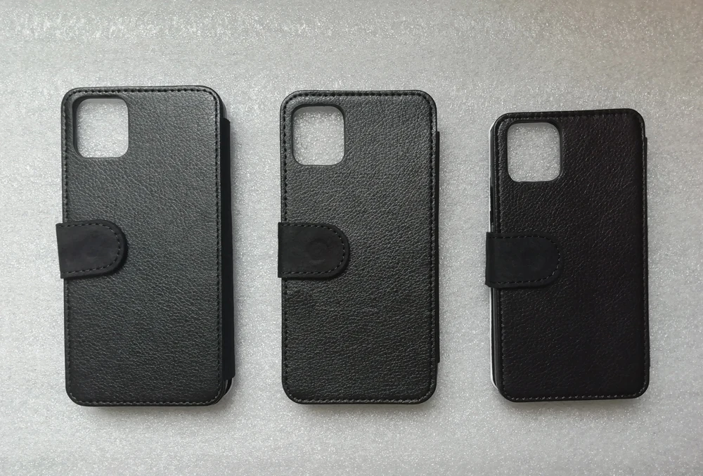 Розничная продажа 1 шт пустой флип кожаный сублимационный чехол для iphone 11 pro/XS Max XR