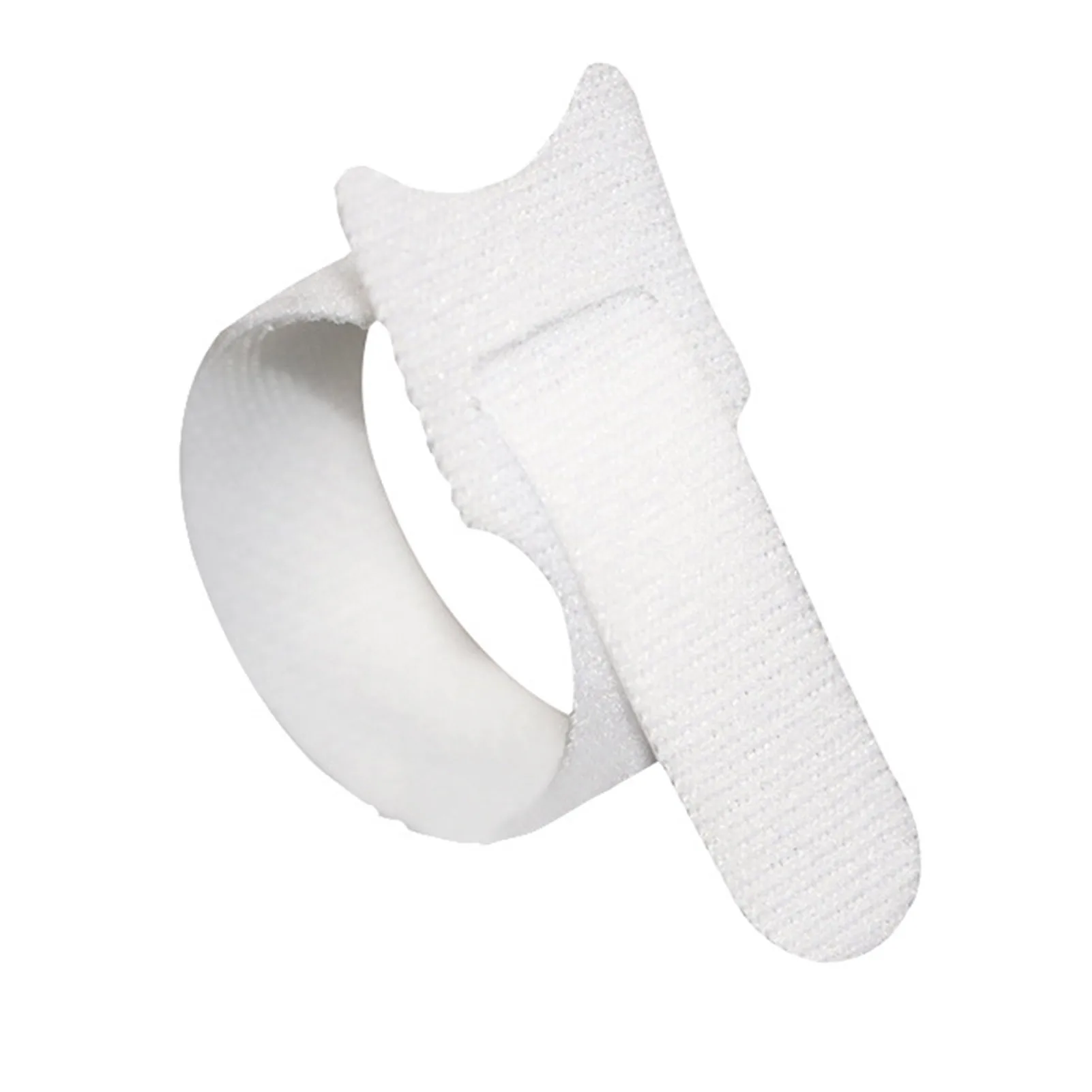 

100PCS T-shaped Hook&Loop Cable Tie 1*10/15cm Reusable Fastening Hook Loop Cable Tie Organizer Rope Holder for Laptop PC TV