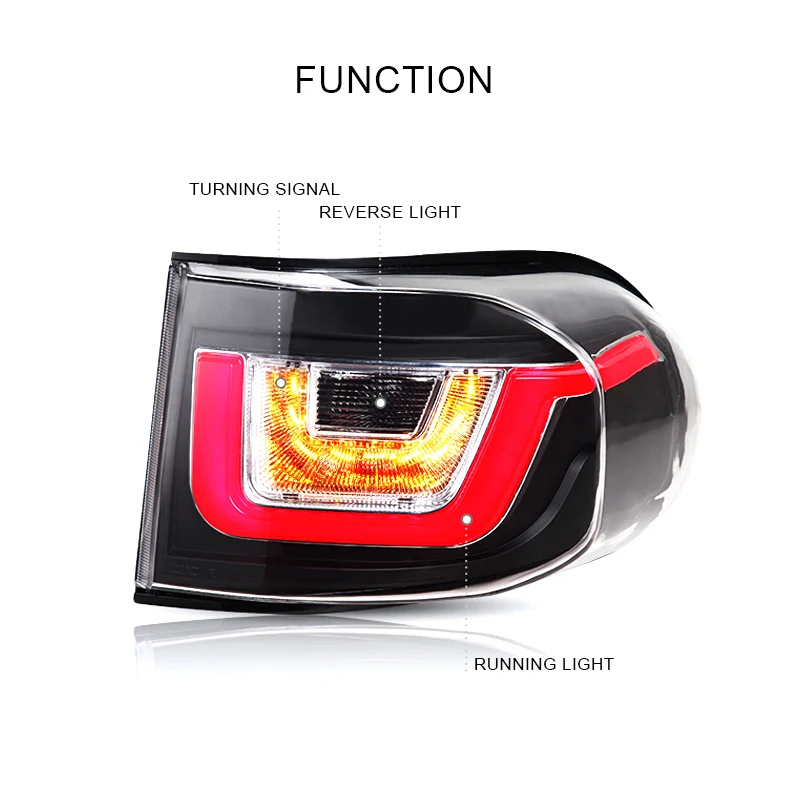 Светодиодный задний фонарь в сборе для Toyota FJ Cruiser 2008-2014 2015 2016 светодиодный