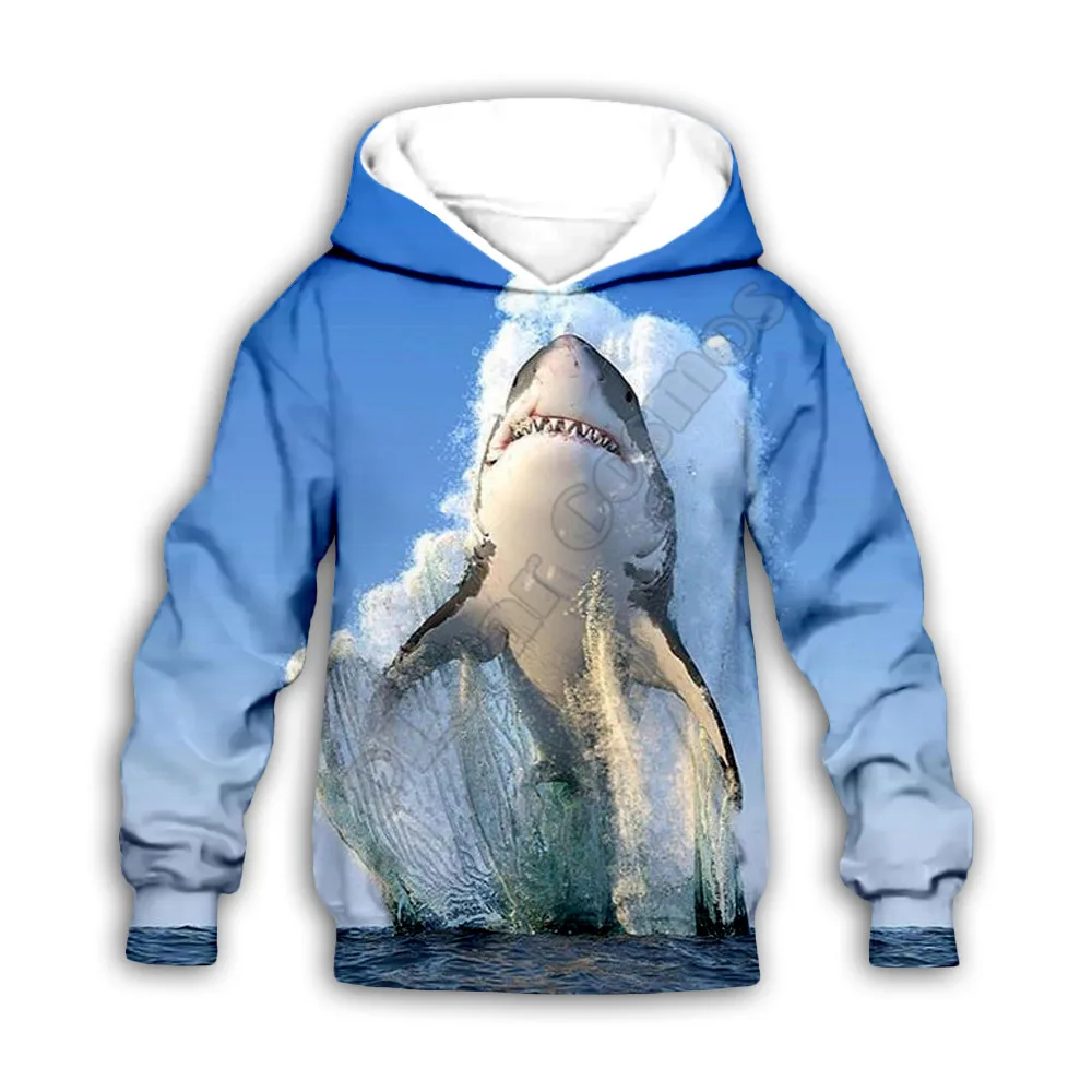 

Shark 3d printed Hoodies family suit tshirt zipper Pullover Kids Suit Sweatshirt Tracksuit/Pant Shorts 02
