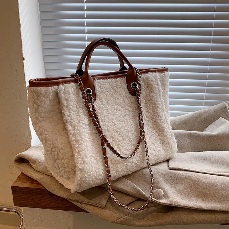 

Высококачественные женские шерстяные сумки, повседневные вместительные женские сумки-мессенджеры через плечо, модная дизайнерская женска...