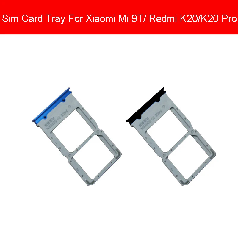 Держатель лотка для карт памяти и sim-карты для Xiaomi Redmi mi 9T K20 K20 Pro SIM& mi cro Sd кардридер Слот Замена запчасти для ремонта