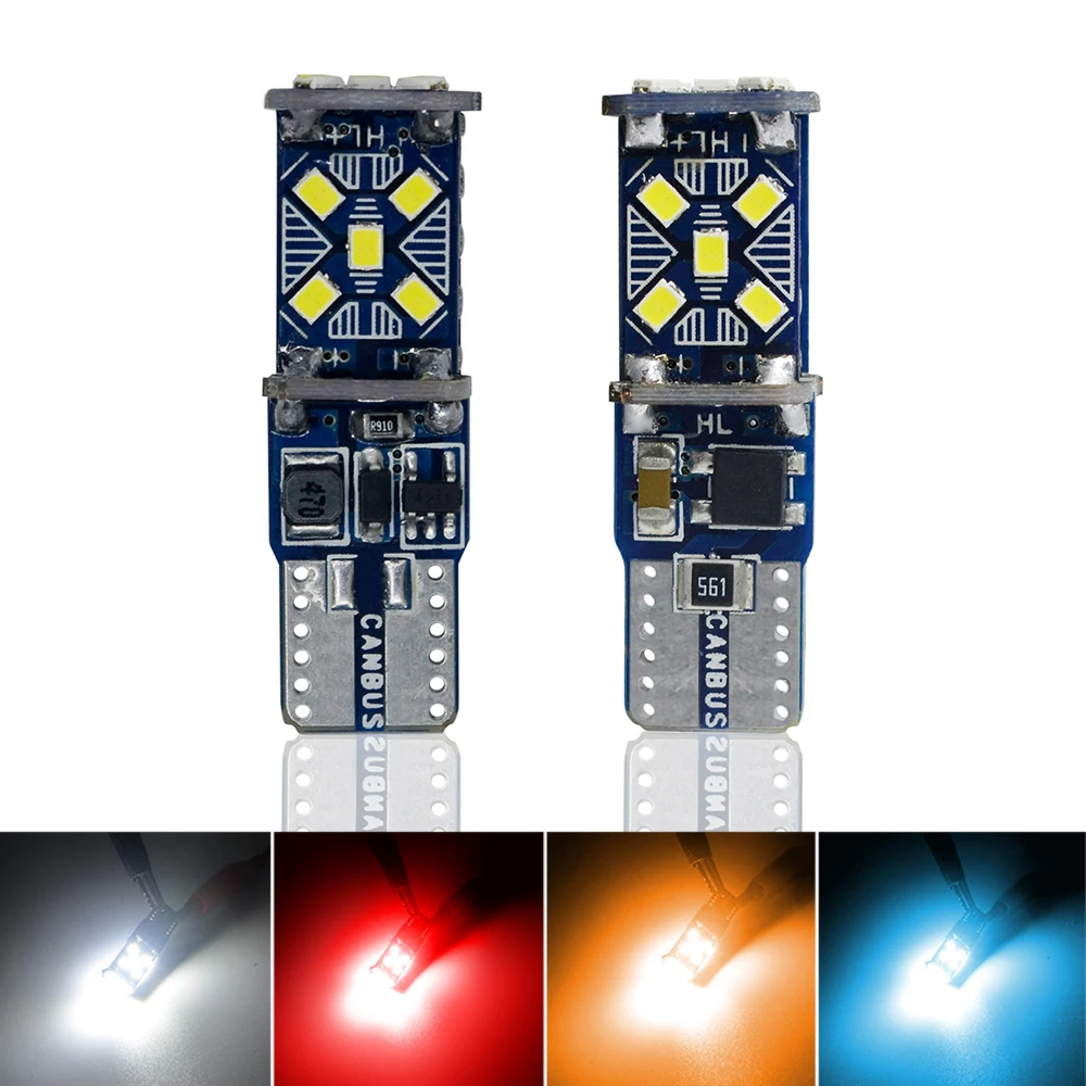 

Новые супер ярсветодиодный светодиодные лампы T10 W5W, 2 шт., диагональ 168, 501, 2825, автомобильная лампа для чтения внутреннего интерьера автомоби...