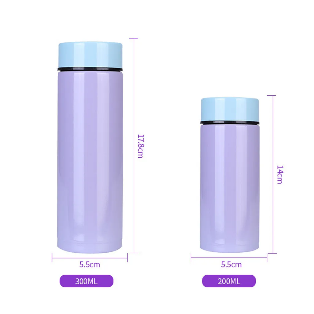 Мини кружка для воды креативная бутылка напитков из нержавеющей стали с двойными