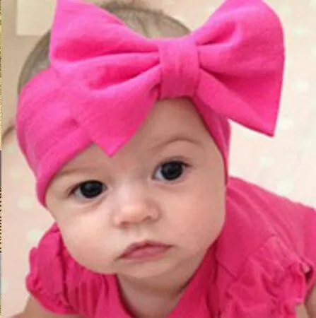 Повязка на голову для девочек милый ободок с большим бантом маленьких принцесс