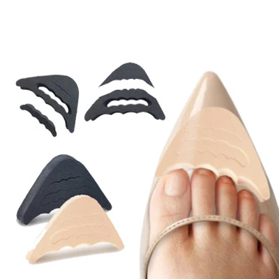 

New Scalable Regulated Shoes Head round Tip Heels Universal Soft Thick Forefoot Protection women's sole protector