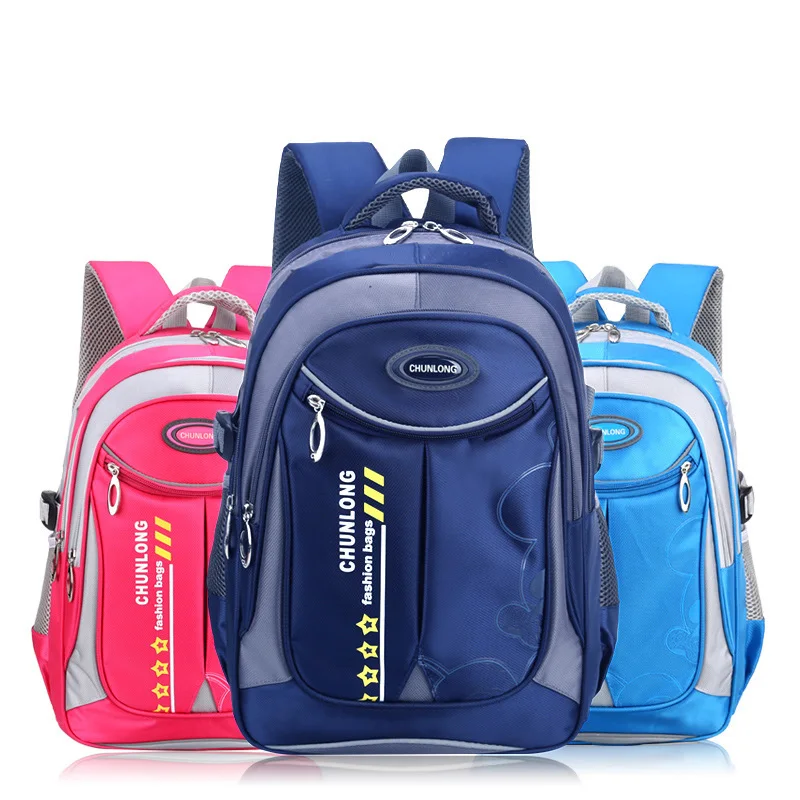 

1-3-6 Grade Children's Backpack for Boys 6-8-12 Years School Bags Nylon Primary School Student Child Girl Backpack Girls Bag Kid