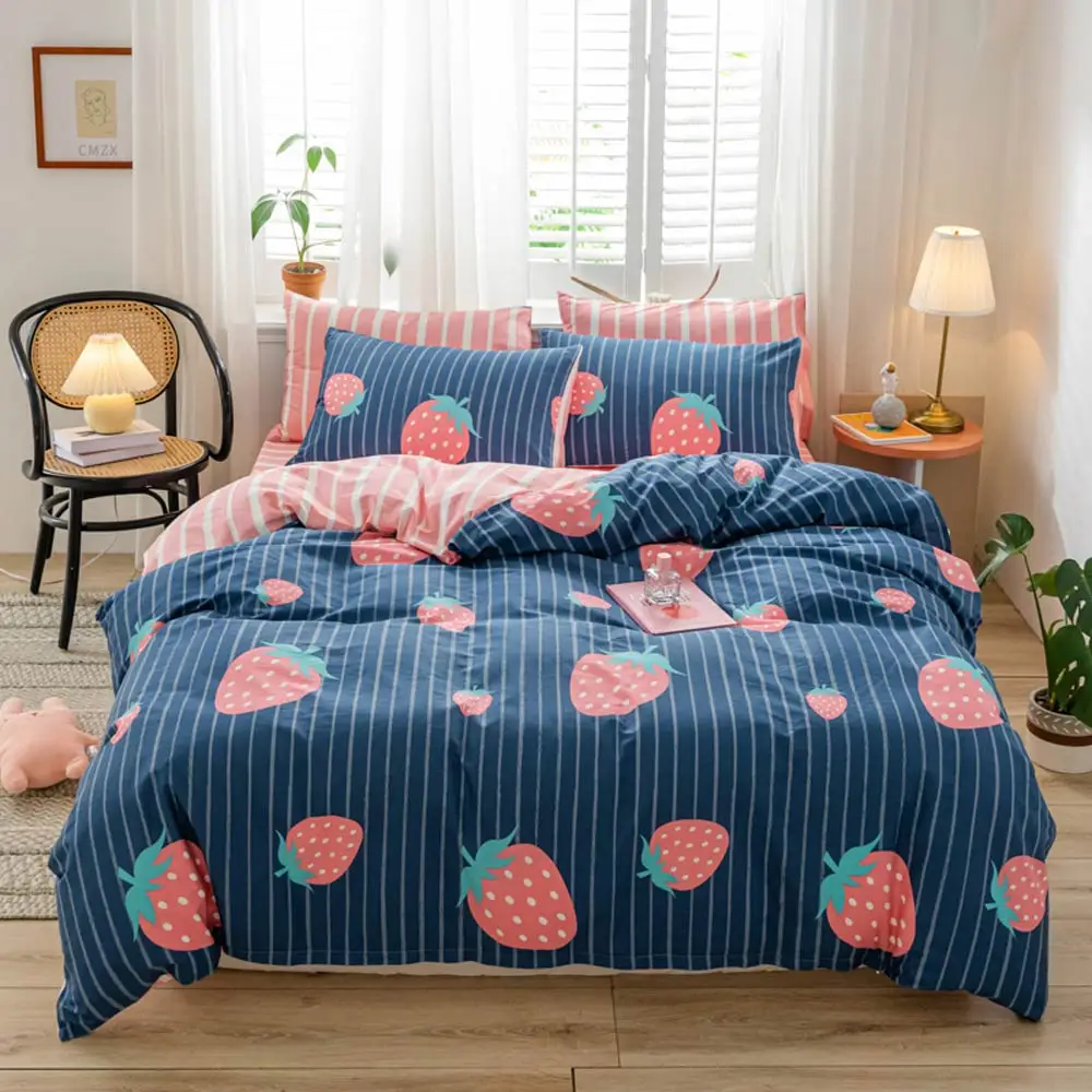 

Svetanya Cotton Bedding Set Duvet Cover Bed Linen Sets