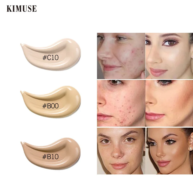 Новинка полное покрытие жидкий кремовый консилер макияж 9 мл для глаз темные