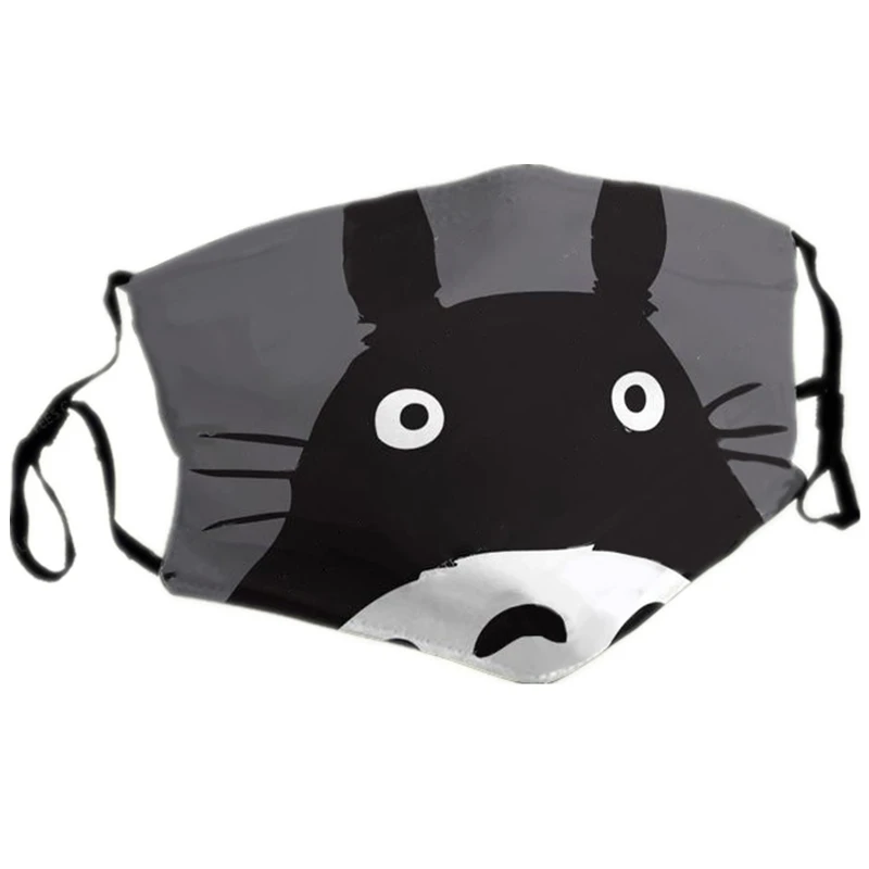 Пыленепроницаемая маска для лица косплея с пиритированным рисунком Мой сосед