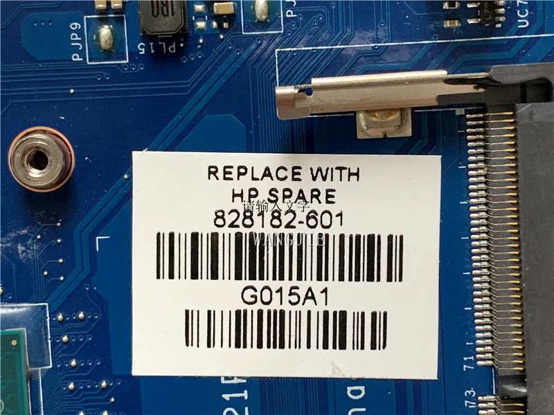 Материнская плата для HP NOTEBOOK 15T-AC100 15-AC 828182-601 828182-501 828182-001 i3-6100U ASL50 LA-C921P 100% рабочий |