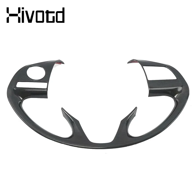 

Hivotd накладка на руль, клейкая крышка, украшение интерьера, автомобильные аксессуары, Стайлинг, детали для Mitsubishi Outlander 3 2016-2022