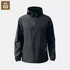 Куртка с капюшоном xiaomi youpin city, непродуваемая, теплая, текстурированная, Водоотталкивающая куртка, осенняя куртка