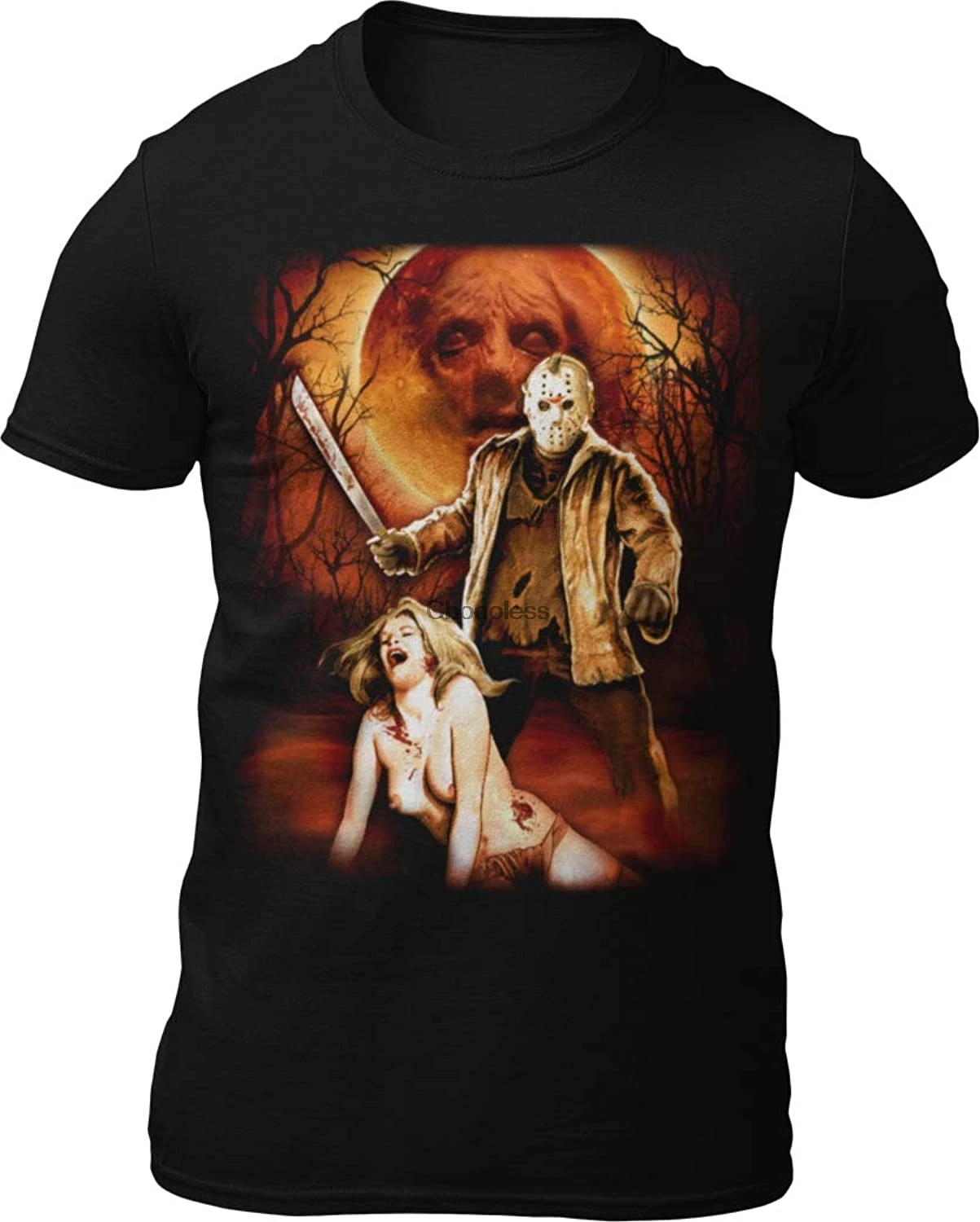 Эксклюзивная футболка 13 го поколения с изображением Джейсона|Мужские футболки| |