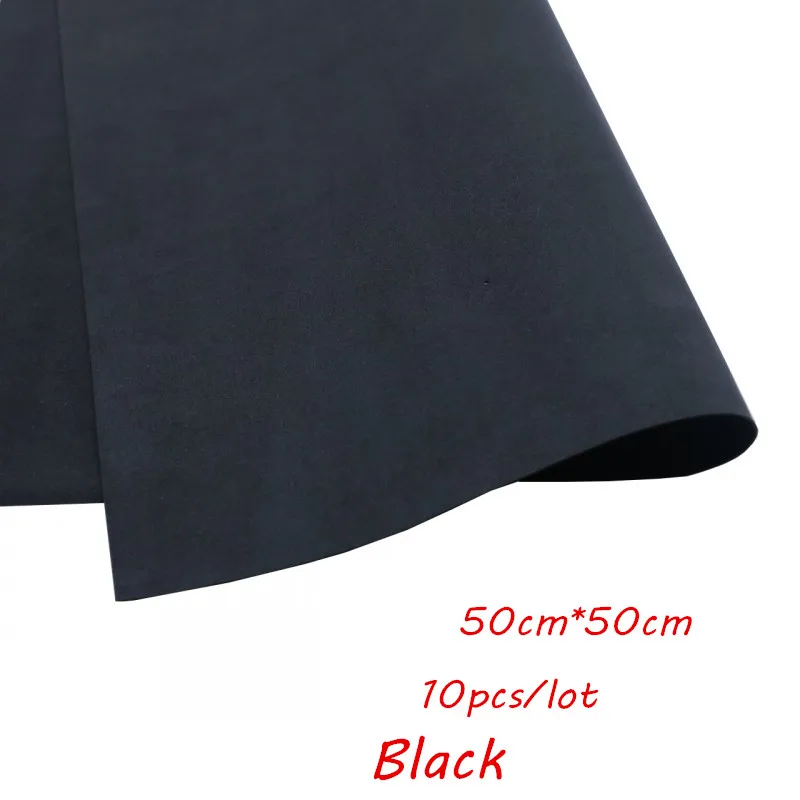 Black 10 шт 50*50 см 0,8-1 мм Ручная работа Скрапбукинг Ремесло Скрапбукинг оберточная EVA губка пена бумага для цветочного фона DIY вечерние украшения - Цвет: Black