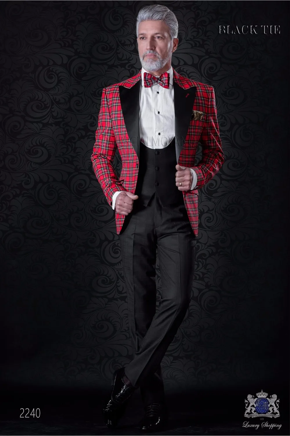 2020 красивый классический клетчатый смокинг жениха с отворотами для 3 предмета