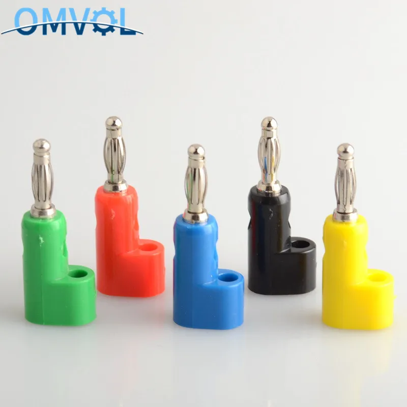 2 шт. 4 мм разъем типа банан коннекторы для аудио колонок усилитель спикер