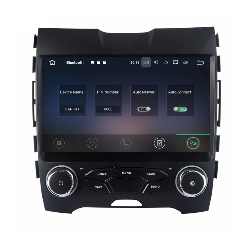 Автомобильный навигатор YESSUN для Ford Edge 2012-2015 GPS Android аудио видео HD сенсорный экран