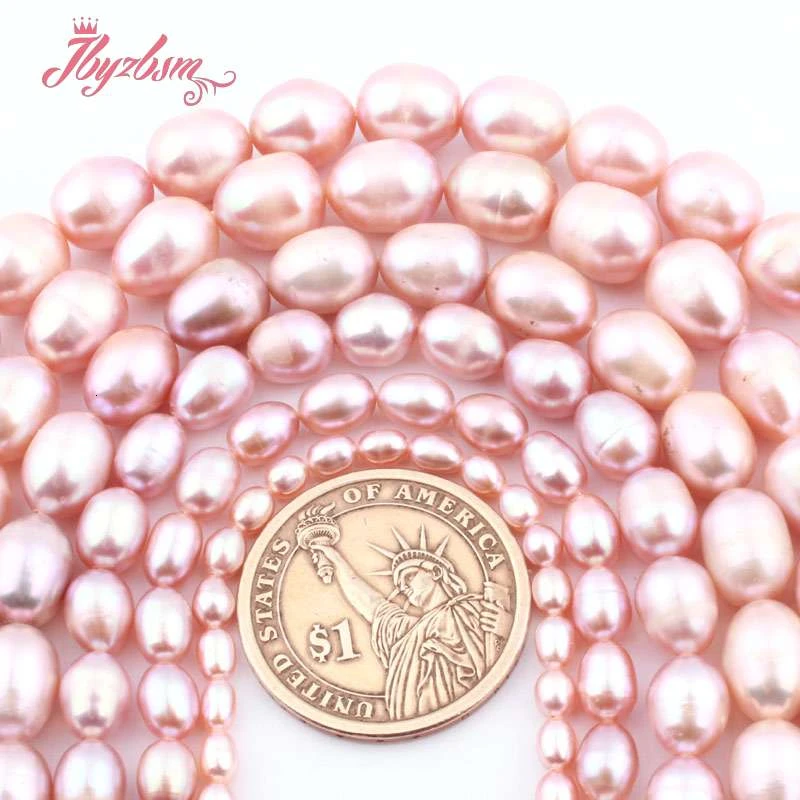 5 6 8 9 10 мм пресноводные жемчужные фиолетовые овальные бусины свободной формы из