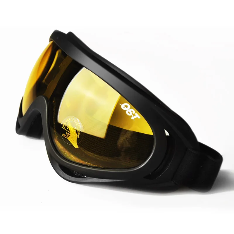 

Man Kids Adult Ski Goggles Lens Anti-fog Women Big Snowboard Goggles Black Lentes Nieve Winter Sports Accessories BK50HX