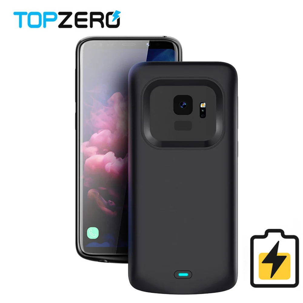 2019 чехол для аккумулятора samsung Galaxy S9 S8 Plus мягкий силиконовый зарядного устройства