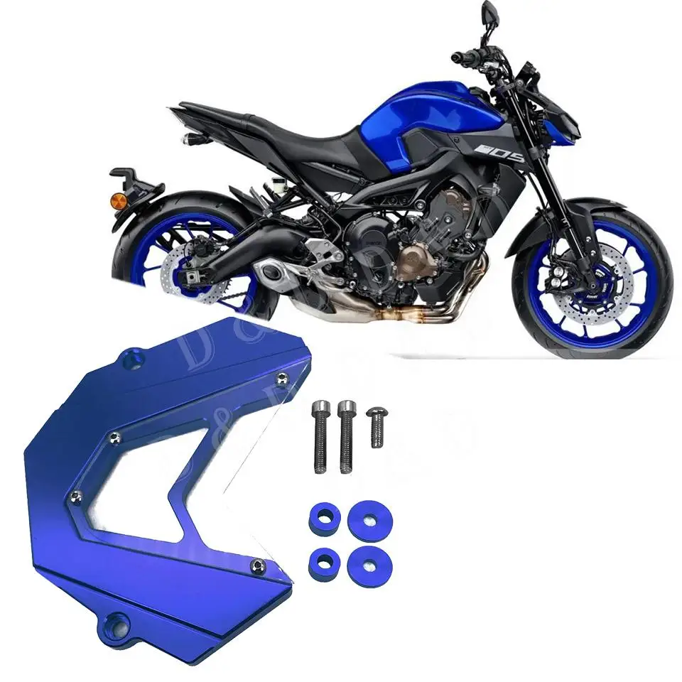 Для Yamaha MT09 MT 09 FZ09 FZ 2014 2015 2016 2017 передняя Звездочка для мотоцикла Защитная крышка