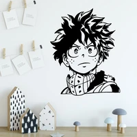 creative my hero academia vinyl wall sticker home decor stikers for kids rooms diy home decoration wall decoration murals