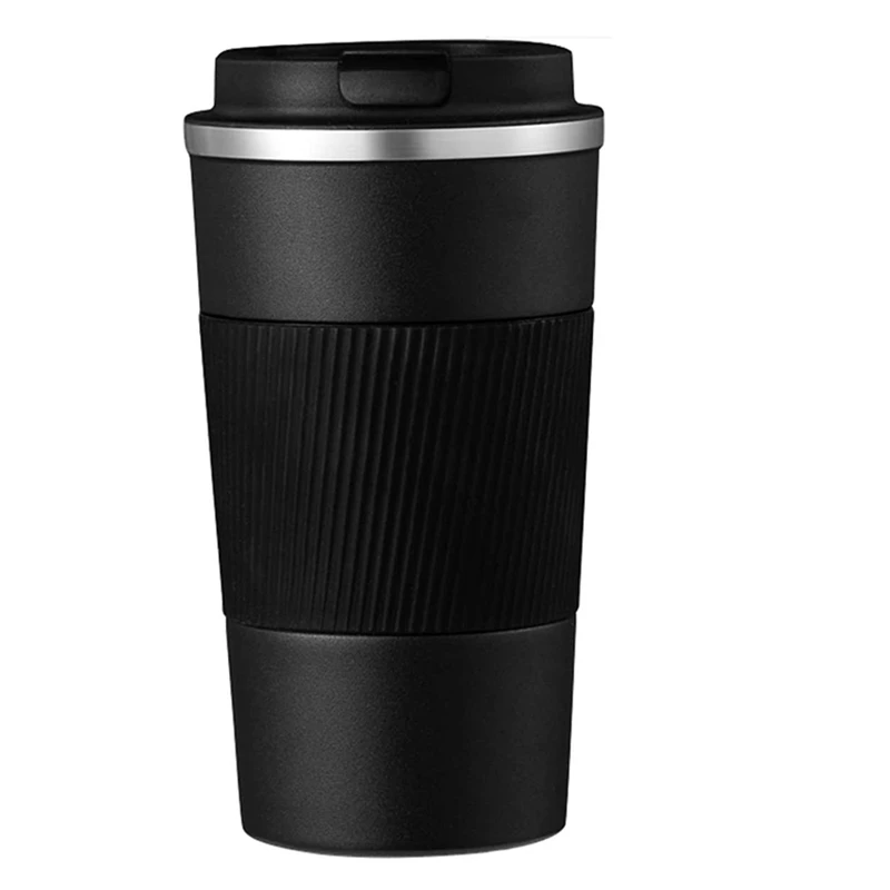 

Travel Mug Reusable Insulated Coffee Cups Vacuum Insulation Stainless Steel Thermal Bottle for Hot Cold Drinks 500Ml