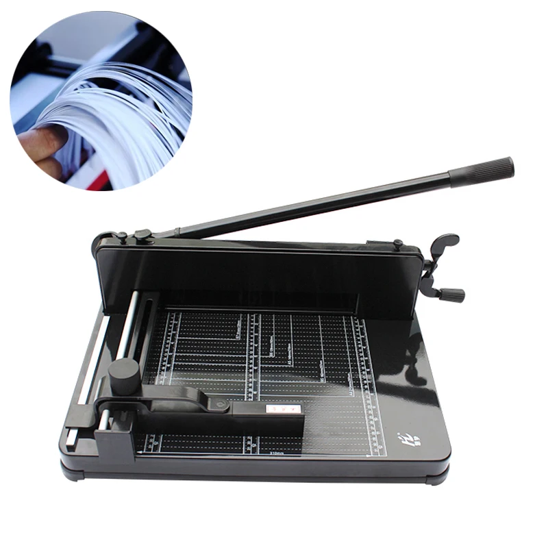 

Heavy Thick Layer Paper Cutter Tools Small Manual Business Card Cutting Machine Home Office Book Cutter High-quality Steel Knife