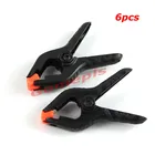 6 шт., пружинные зажимы из твердого пластика