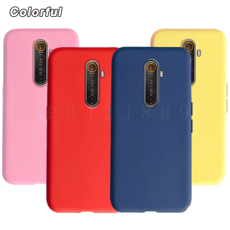 Чехол для OPPO Realme X2 Pro X 2 XT мягкий силиконовый матовый чехол из ТПУ задняя крышка