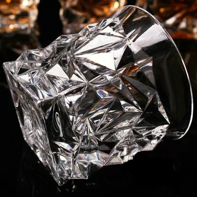 

Square Crystal Whiskey Glass Cup For the Home Bar Beer Water and Party Hotel Wedding Glasses Gift Drinkware